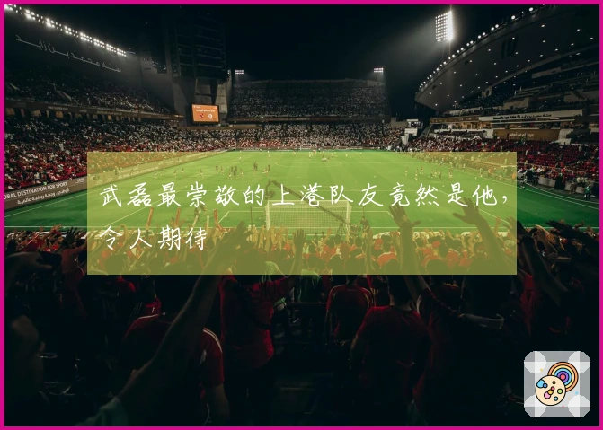 武磊最崇敬的上港队友竟然是他，令人期待