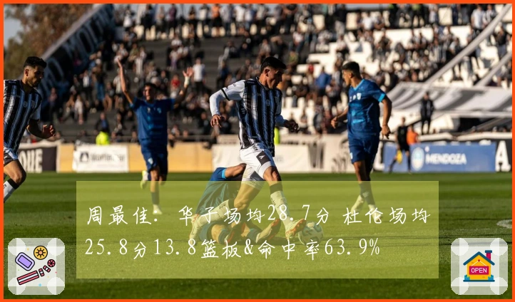 周最佳：华子场均28.7分 杜伦场均25.8分13.8篮板&命中率63.9%